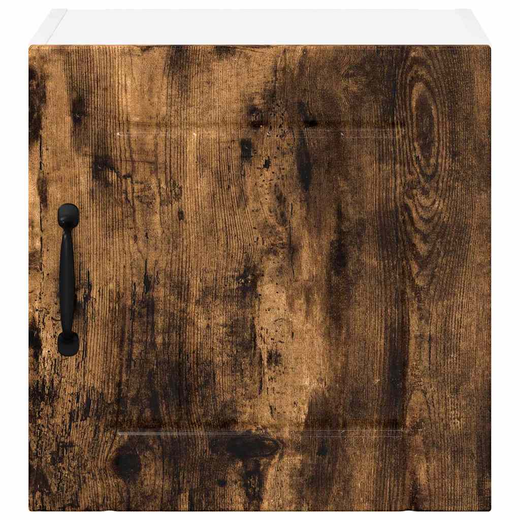 Küchenhängeschrank mit Regal Geräucherte Eiche 40 x 31 x 40 cm